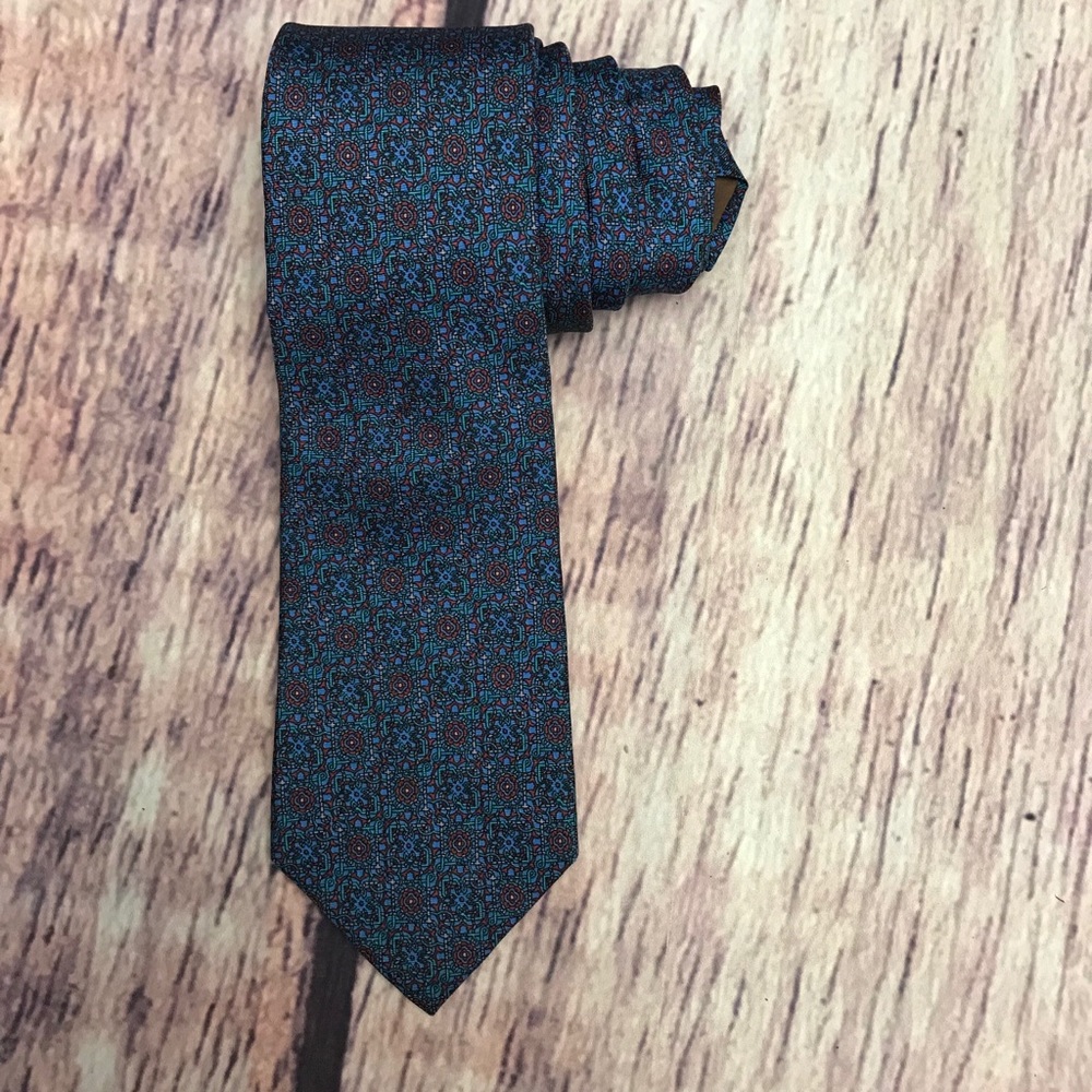 Bert Pulitzer for Saks Fifth Avenue Silk Tie
